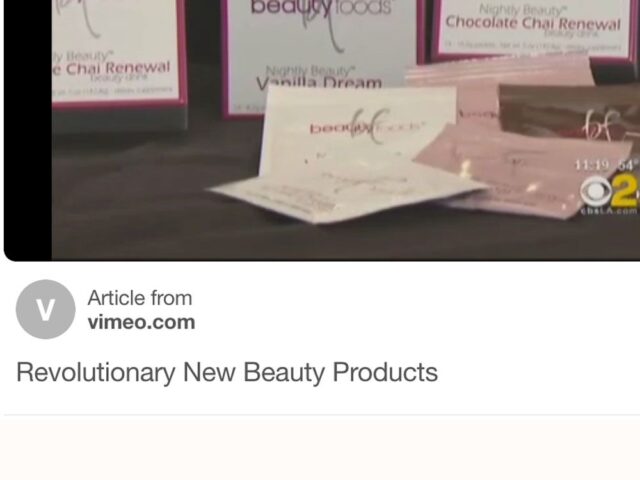 Luxury beauty drink