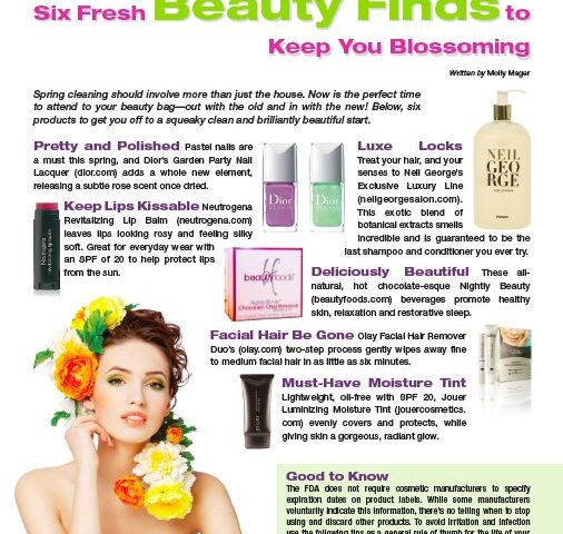 Beauty Foods featured in Balance Your Life Magazine