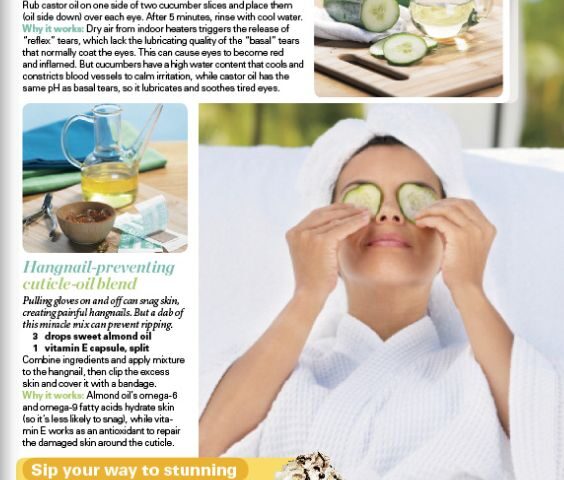 Beauty Foods featured in First For Women Magazine